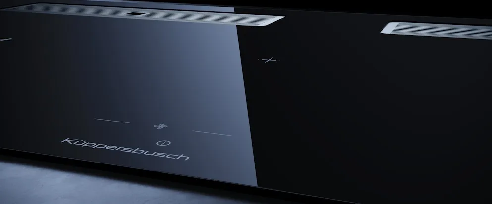 Детальное фото товара: Kuppersbusch KMI 12850.0 SR-E Silver Chrome индукционная поверхность