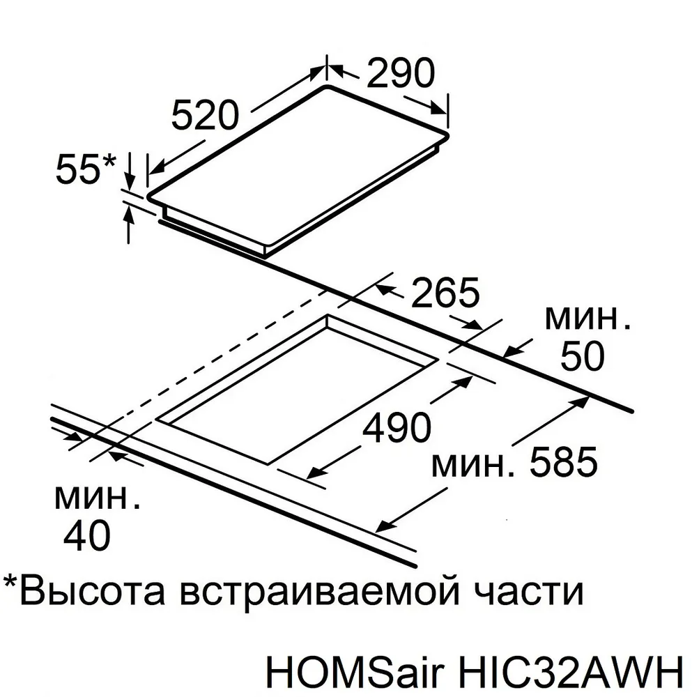 Схема встраивания