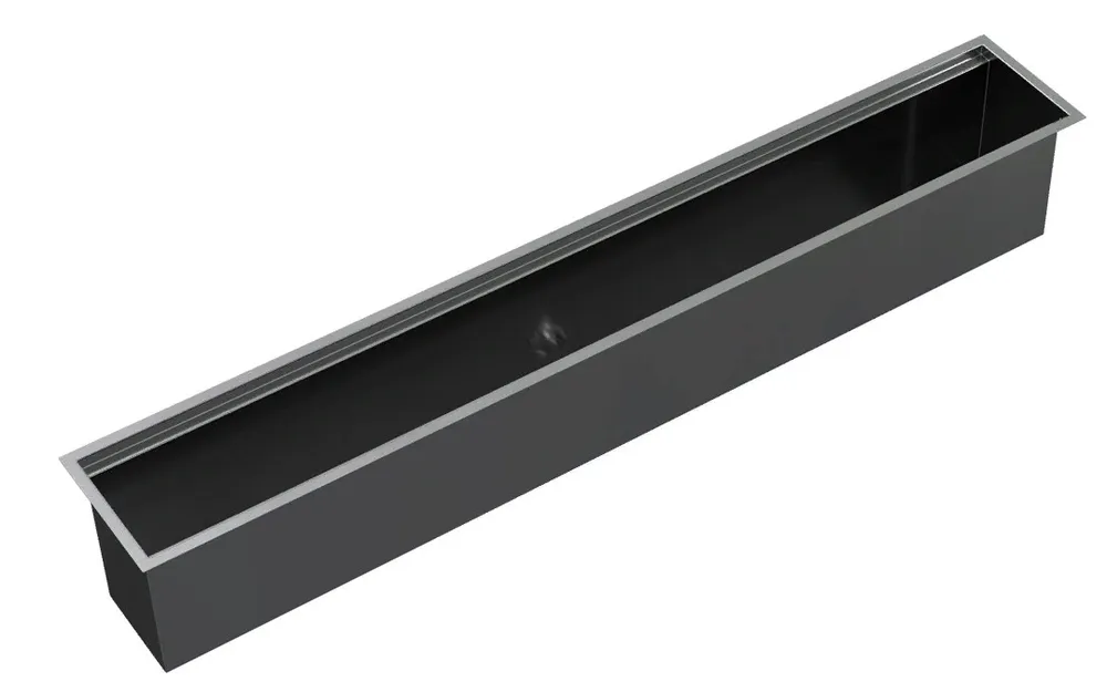 Детальное фото товара: Omoikiri DRY-01-GM, сушка для посуды, вороненая сталь