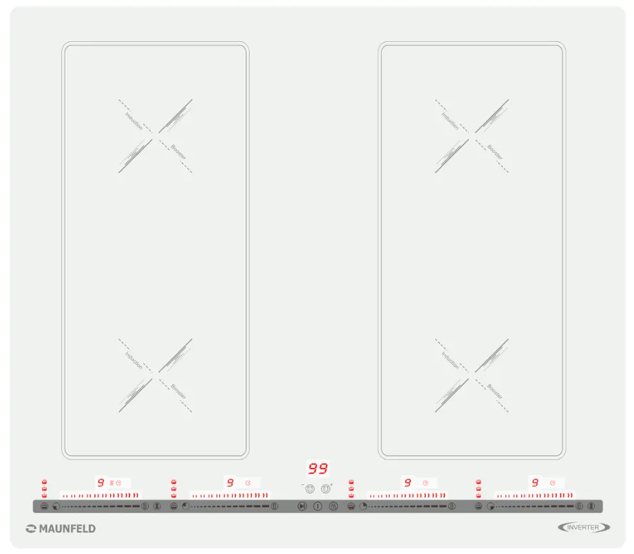 Фото товара: Maunfeld CVI594SB2BGA Inverter индукционная поверхность