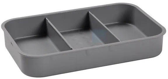 Детальное фото товара: Ninka Vector крышка-лоток для ведра 5,5 л, серый