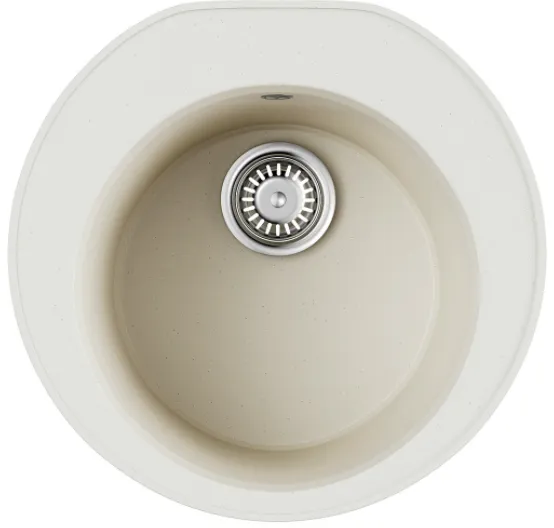 Фото товара: Omoikiri Miya 50R WH, мойка, гранит, белый