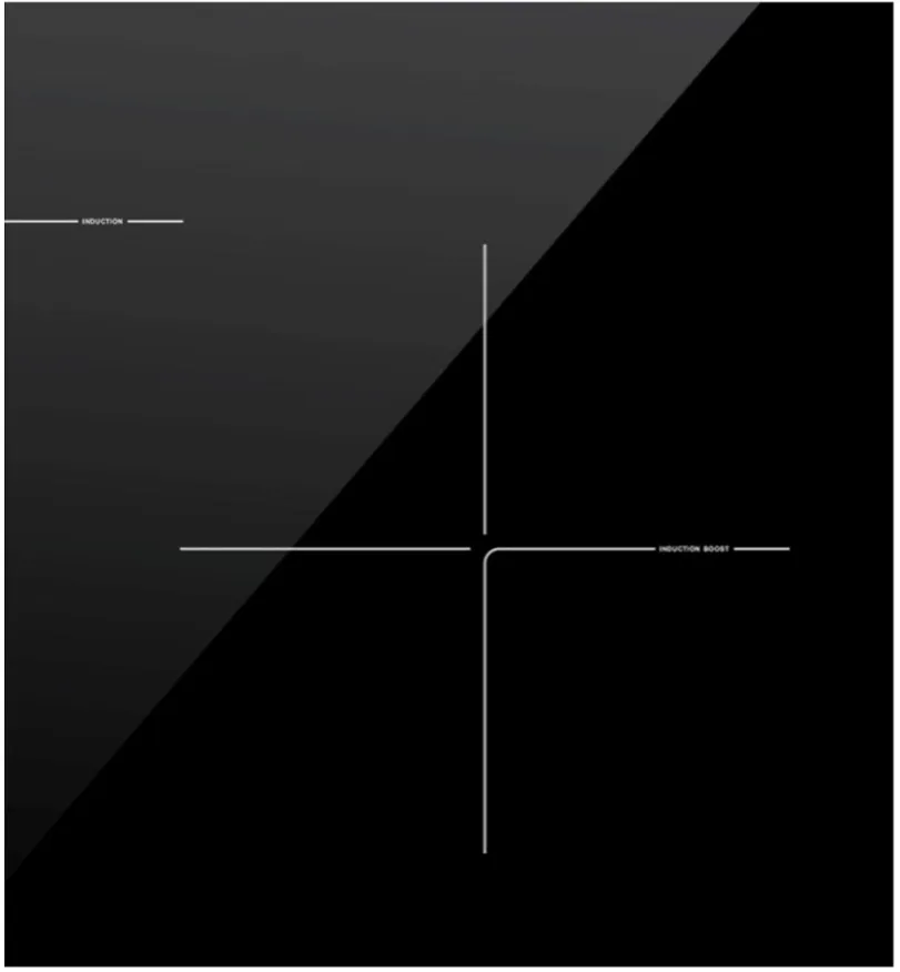 Детальное фото товара: HISTORY HI 4310 BBK индукционная поверхность