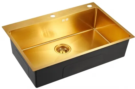 Фото товара: Emar EMB-125A PVD Nano Golden, мойка, золото