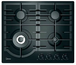 Фото товара: Midea MG649TGB газовая поверхность