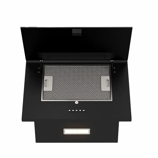 Детальное фото товара: Elikor Коралл 50П-430-К3Д черный/черн.стекло