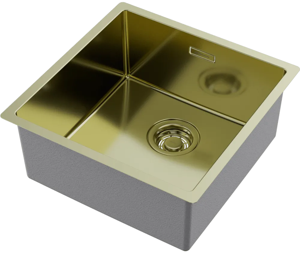 Детальное фото товара: Omoikiri Tadzava 44-U/I-Ultra-LG, мойка, светлое золото