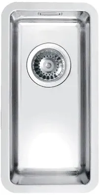 Фото товара: ALVEUS KOMBINO 10 SAT-90, мойка, нержавеющая сталь сатин (в комплекте с сифоном 1130550)