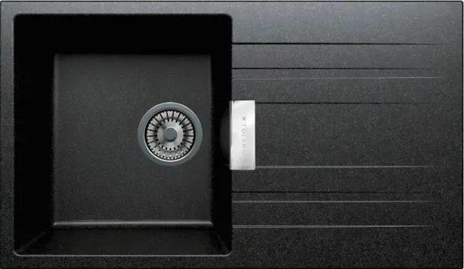 Фото товара: Tolero Loft TL-750, мойка, гранит, уголь