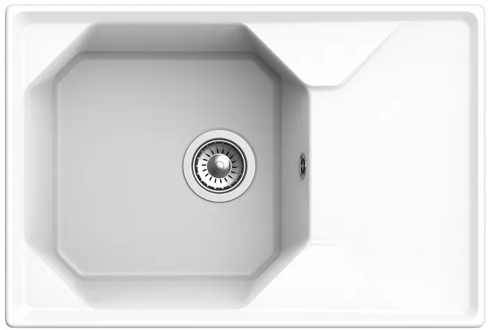 Фото товара: GranFest UNIQUE GF-U-740L, мойка, мрамор, иней