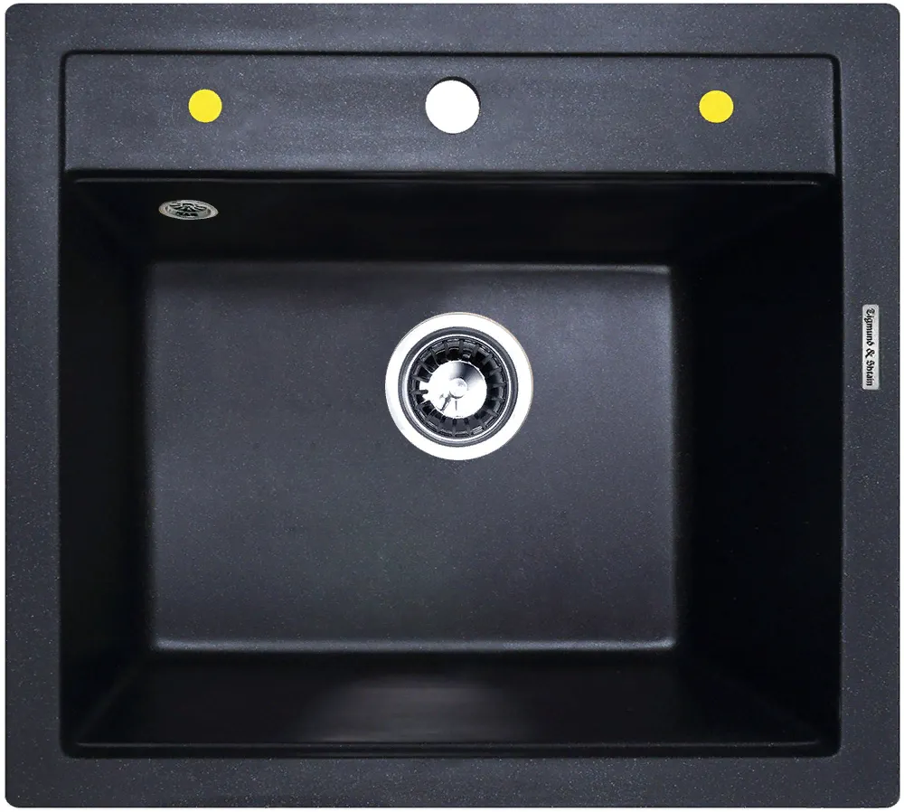 Фото товара: Zigmund & Shtain PLATZ 560, мойка, темная скала   