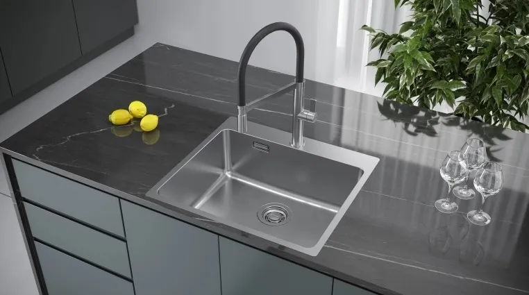 Детальное фото товара: KUCHENSTERN HERD 60, мойка, нержавеющая сталь