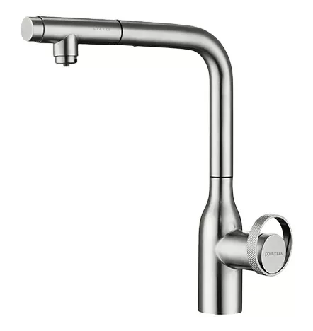 Фото товара: Paulmark URBAN, смеситель, брашированная сталь