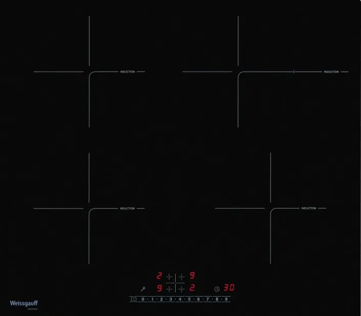 Фото товара: Weissgauff HI 641 BS индукционная поверхность