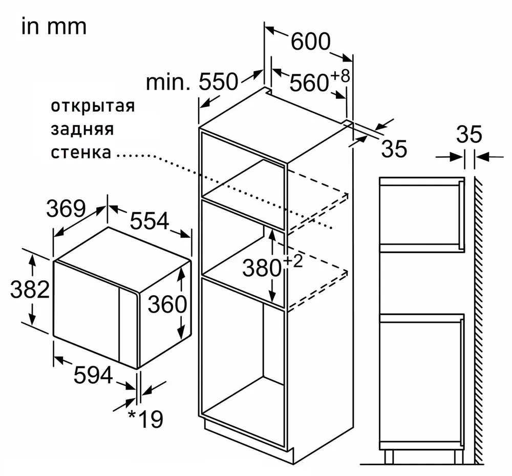 Схема встраивания