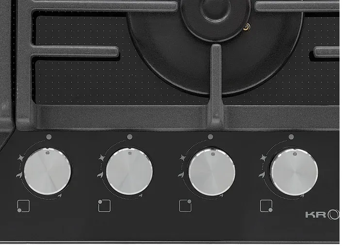 Детальное фото товара: Krona ARDENTE 60 BL газовая поверхность