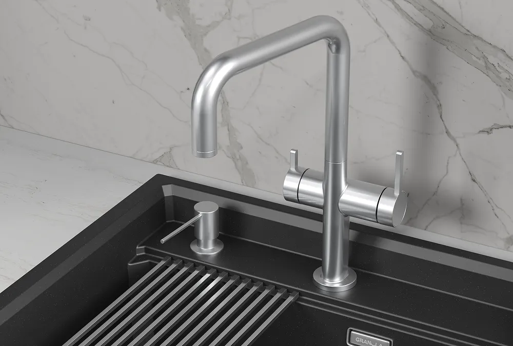 Фото товара: GRANULA 8275 смеситель, нержавеющая сталь