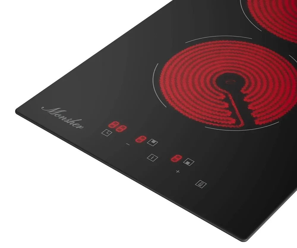 Детальное фото товара: Monsher MHE 34 стеклокерамическая поверхность