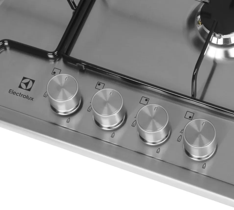 Детальное фото товара: Electrolux KGS6424SX газовая поверхность