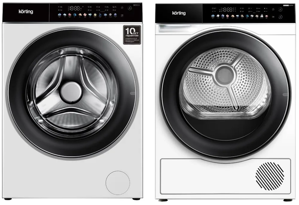 Фото товара: Korting стирка KWM 60DS1499 + сушка KD 69IHP10