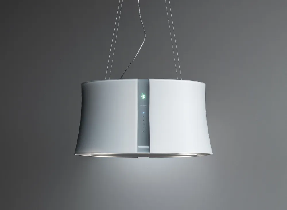 Фото товара: Falmec ZEPHIRO E.ION IS GLASS WHITE