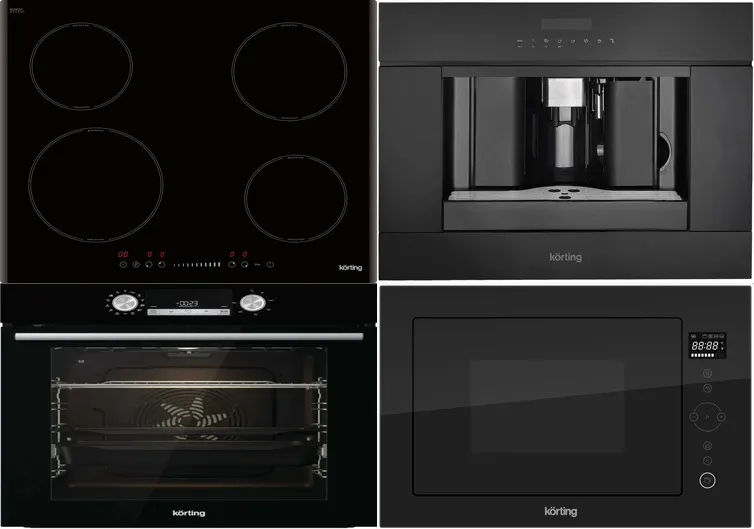 Фото товара: KORTING HI 64540 B + OKB 8921 ESN + KMI 825 TGN + KCM 9200 BG