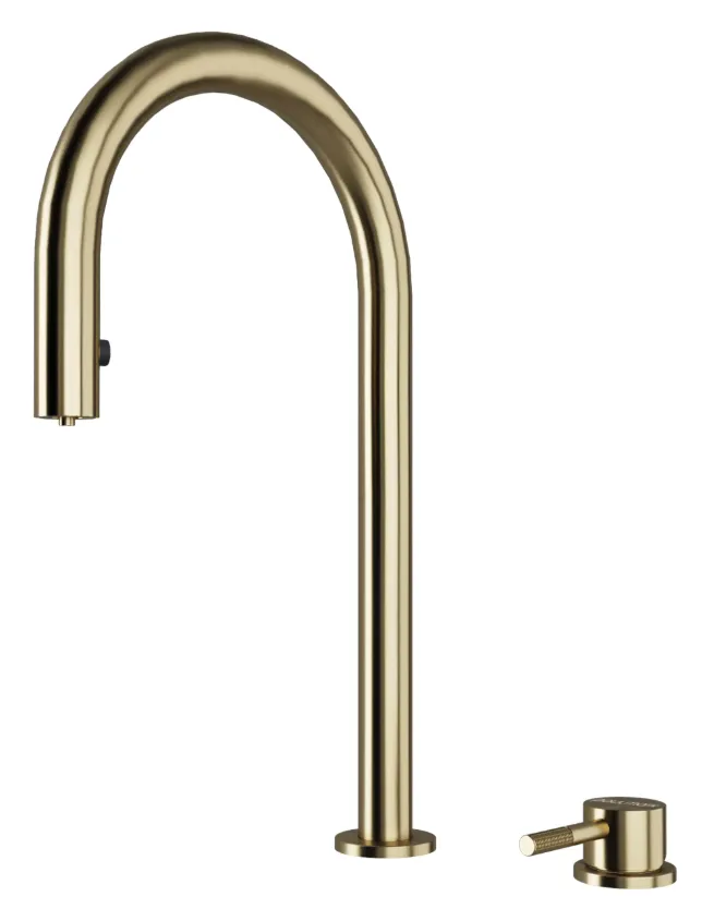 Фото товара: Paulmark ESTETICA, смеситель, светлое золото