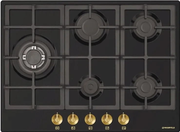 Фото товара: Maunfeld EGHE.75.33CB.R/G газовая поверхность