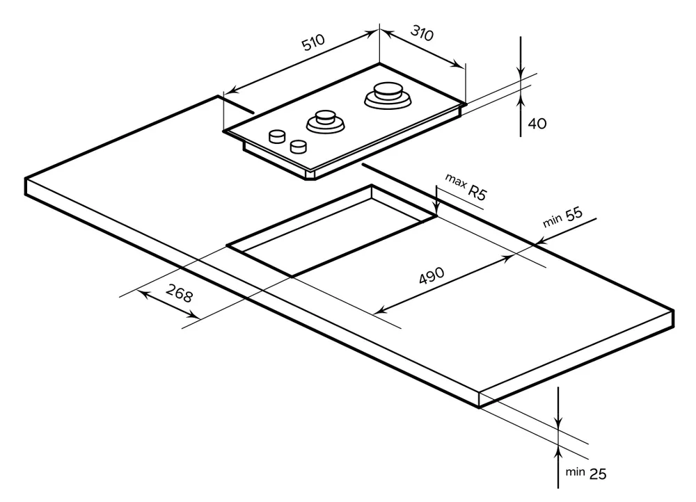 Схема встраивания