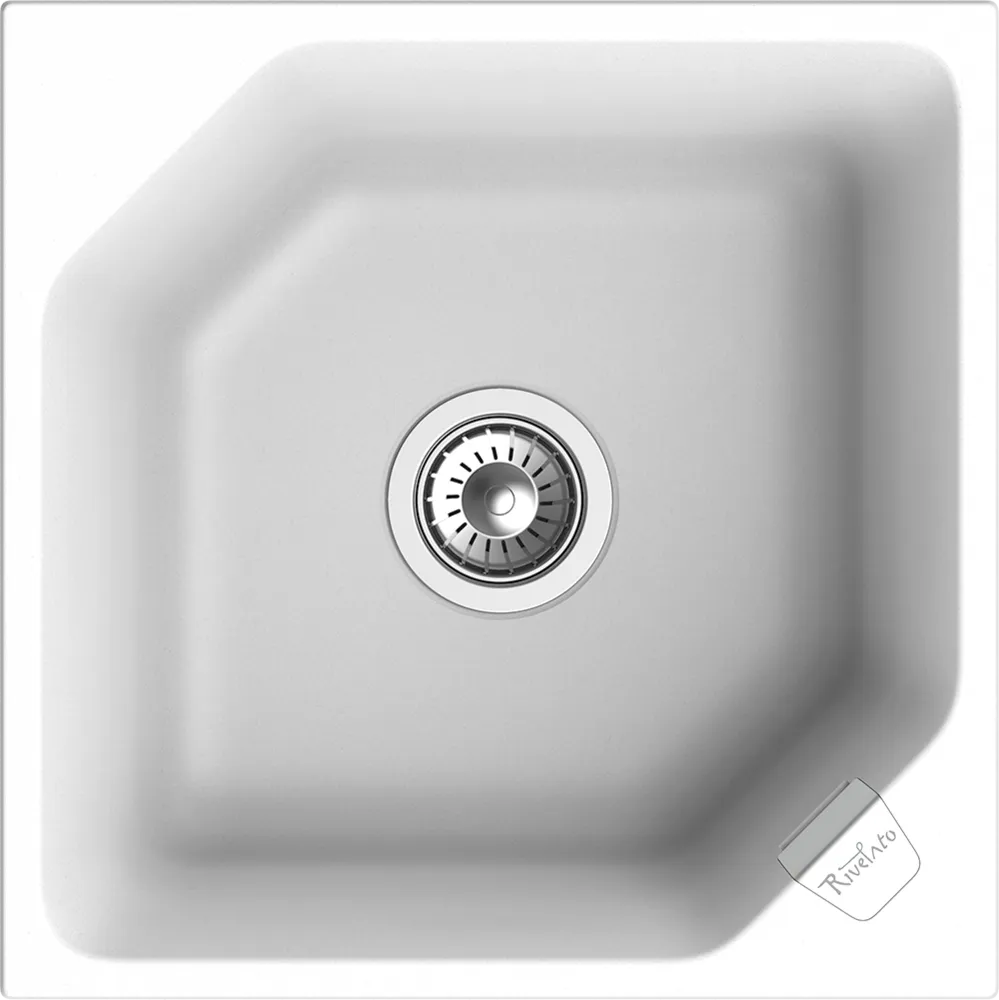 Фото товара: Rivelato LOCUS LS-50 brina, мойка, гранит, иней