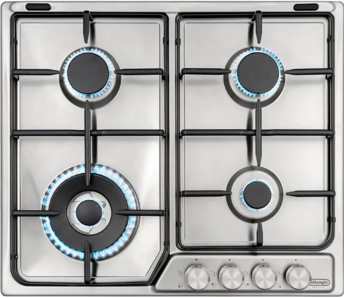 Фото товара: DeLonghi DFI 46 ASDV RUS газовая поверхность