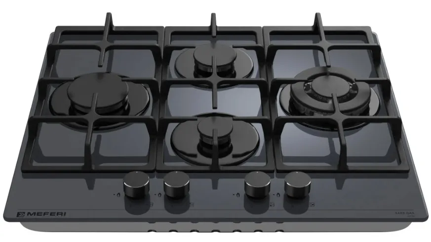 Детальное фото товара: MEFERI MGH604GR GLASS ULTRA газовая поверхность