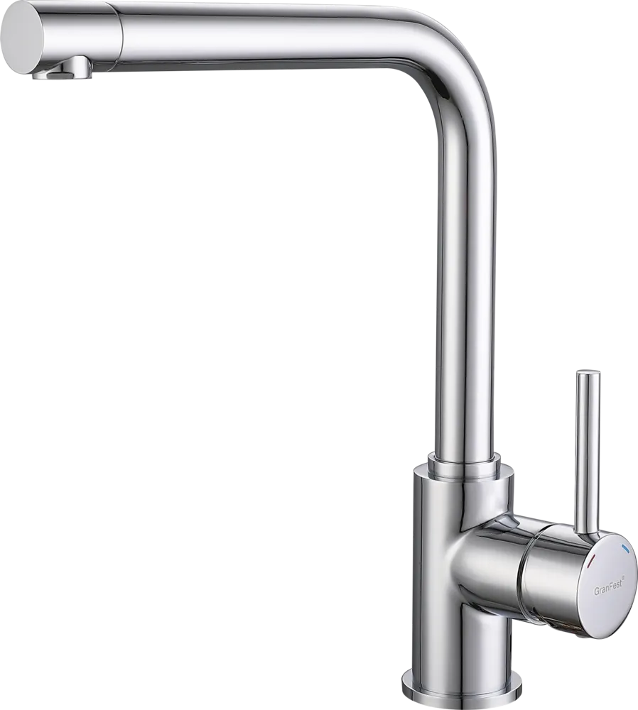 Фото товара: GranFest 3651, смеситель, хром