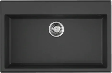 Фото товара: Omoikiri Tedori 79-BL, мойка, гранит, черный