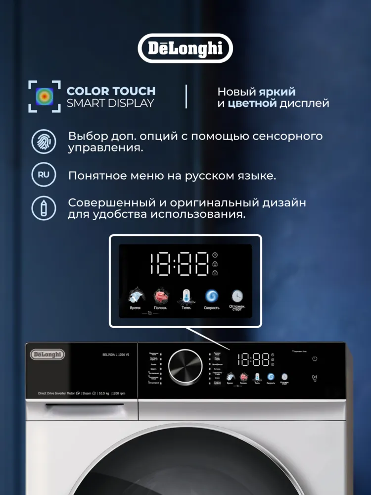 Детальное фото товара: DeLonghi BELINDA L 1026 VI