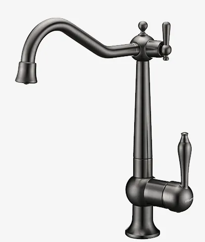 Фото товара: Paulmark RETRO, смеситель, вороненая сталь