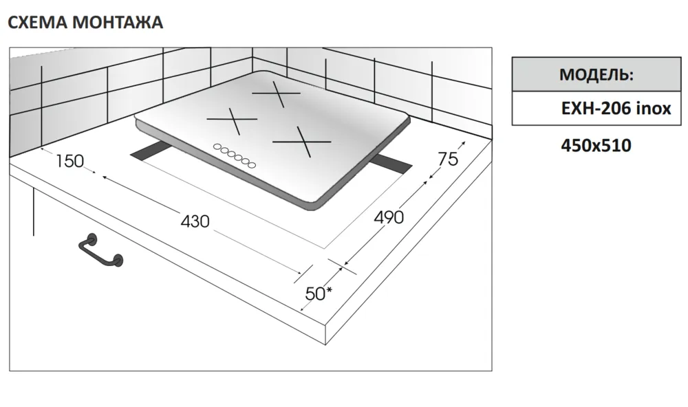 Схема встраивания