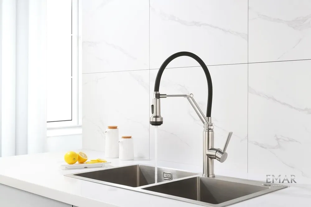 Детальное фото товара: Emar ECB 7012, смеситель, сатин