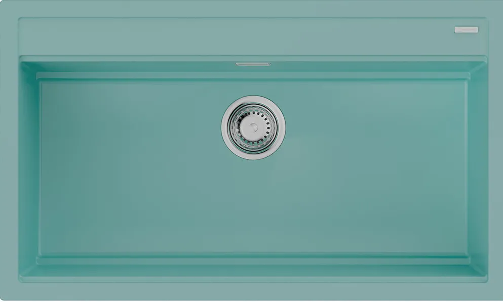 Детальное фото товара: Omoikiri Kitagawa 86-LB-AZ, мойка, керамика, лазурно- голубой