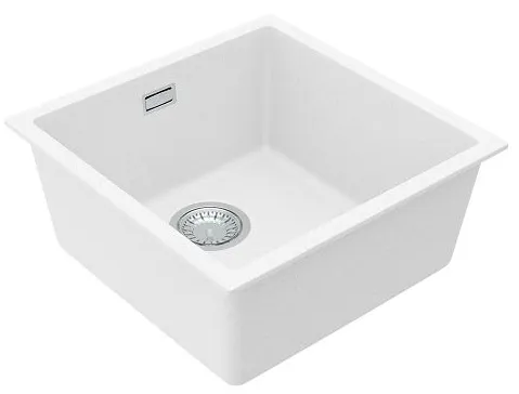 Детальное фото товара: ALVEUS OMNI 20 GRANITAL ARCTIC-G11, мойка, гранит, белый (в комплекте с сифоном 1145083)