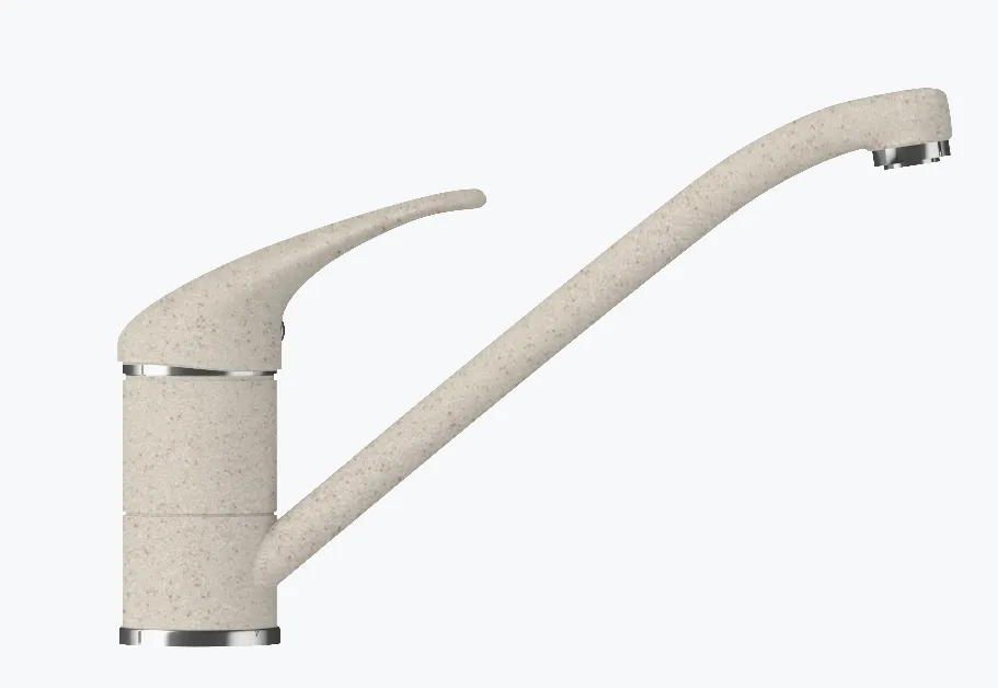 Фото товара: Polygran Низкий, смеситель, кремовый 327