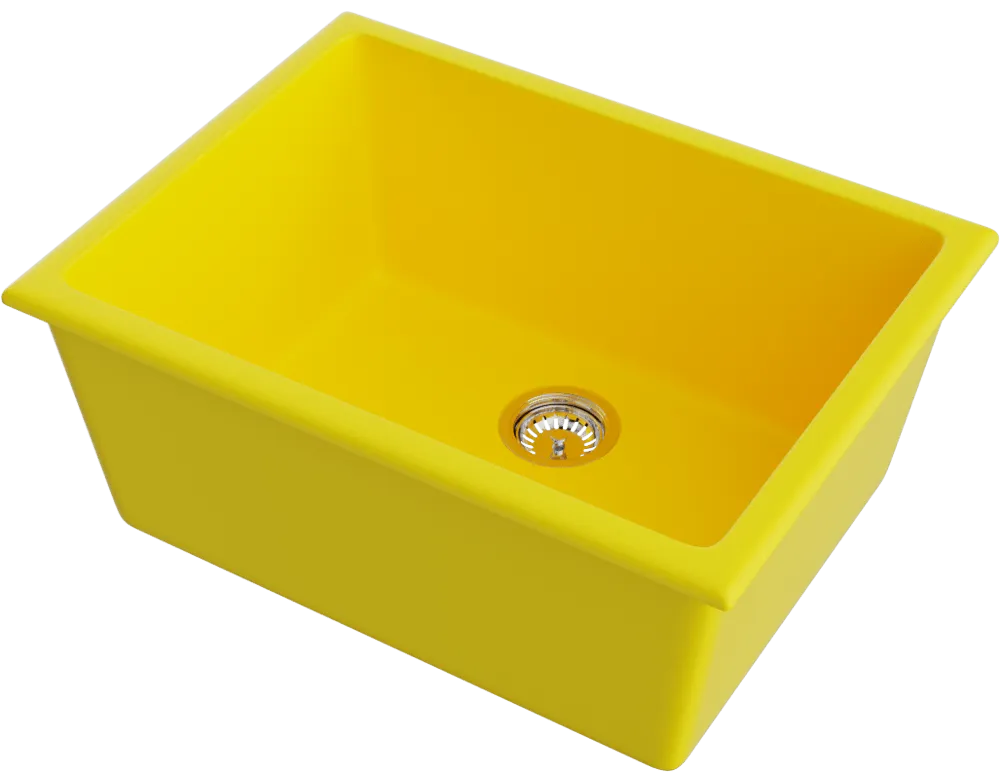 Детальное фото товара: Omoikiri Okinoshima 61-U/I-SL Matt, мойка, керамика, sicilian lemon