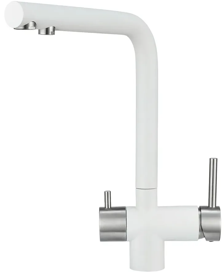 Фото товара: GRANULA 2305 смеситель, гранит, арктик (белый)