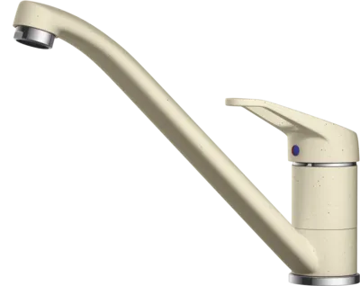 Фото товара: Omoikiri Kado-BE, смеситель, гранит, ваниль