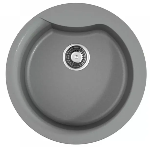 Фото товара: Omoikiri Yasugata 48R-GR, мойка, гранит, leningrad grey