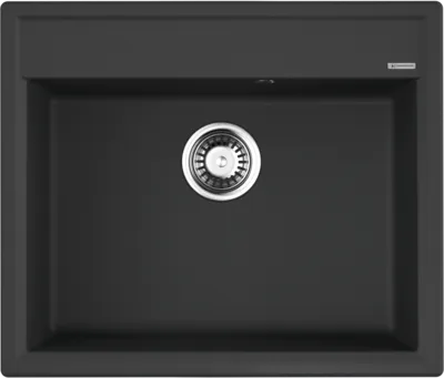 Фото товара: Omoikiri Daisen 60-BL, мойка, гранит, черный