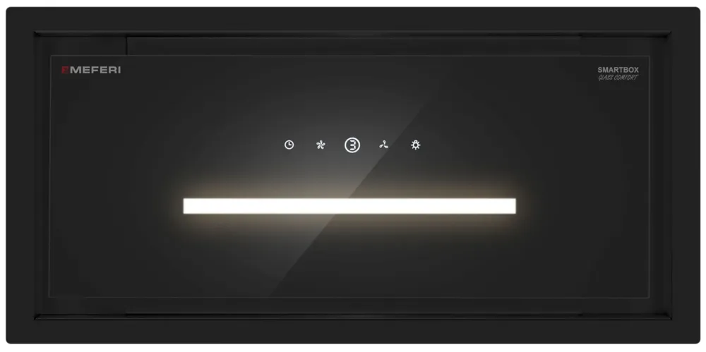 Детальное фото товара: MEFERI SMARTBOX60BK GLASS COMFORT