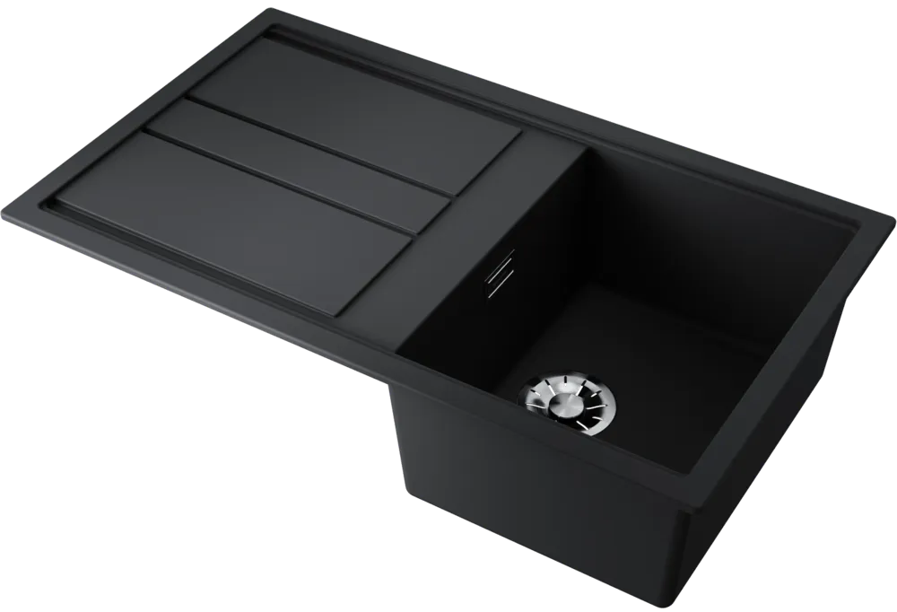 Детальное фото товара: Omoikiri Kitagawa 86-GB, мойка, керамика, графит