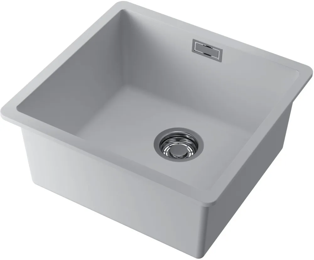 Детальное фото товара: Omoikiri Kata 44-U-WH, мойка, гранит, белый