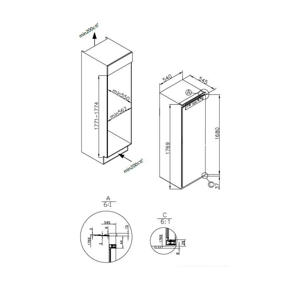 Схема встраивания
